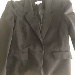 Black updated blazer